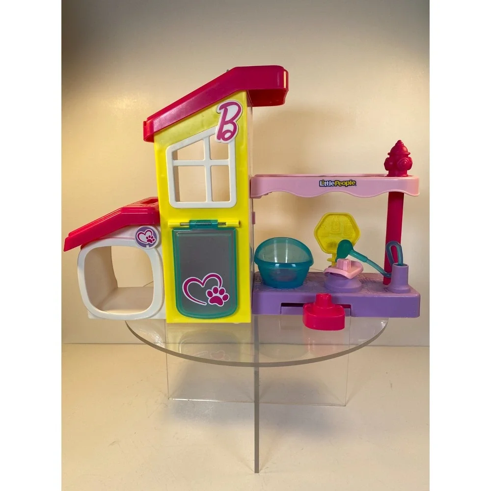 Fisher Price Little People Barbie Play And Care Pet Spa Playset Animal Figures